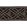 Cross Embroidered Braid 75mm Trimming by Houles Ebene