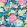 Emily Rose Wallpaper by Ohpopsi Cornflower Mix