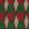 Endless Scarlet Fabric by MINDTHEGAP Red and Green