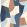 Etoffe Wallpaper by Caselio Bleu Camel Or