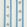 Flax & Field Posy Stripe Fabric by Volga Linen Cornflower Blue/Oyster