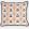Floral Block Piped Pillow 18 x 18" by Barneby Gates Red/Navy