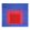 Full, 1962 by Josef Albers Rug by CF Editions Red/Blue