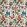 Persian Pomegranate Fabric by GP & J Baker Red/Green/Aqua