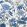 Hill Garden Fabric by Thibaut Blue and White