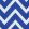 Chevron Fabric by Ian Mankin Cobalt