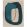 Inclusion Rug by Edito Paris Storm Blue and Mustard