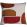 Jojoba Cushion 45 x 45cm by Maison Casamance Naturel Grenat