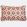 Kilim Frilled Pillow 16 x 24" by Barneby Gates Red/Pink