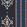 King's Ikat Fabric by MINDTHEGAP Blue