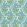 Laceflower Fabric by Morris & Co Garden Green/Lagoon