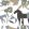 Laidun Wallpaper by Marimekko Grey