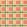 London Check Fabric by George & Minnie Tomato/Daffodil