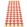 Marre Runner Rug by Pappelina Coral Red/Vanilla