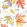 Matisse Leaf Wallpaper by Thibaut Coral and Yellow