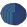 Mellow Round Cushion Ø 45cm by Maison Casamance Bleu Cobalt