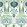 Mendoza Suzani Fabric by Thibaut Blue and Green on White