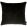 Merlon Cushion 50 x 50cm by Kirkby Design Jet Black