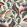 Nene Wallpaper by Cole & Son Coral Sage & Teal on Parchment