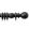 Oakham 50mm Wooden Pole Wenge, Ball finial 10225