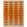 Optical Oval Rug by Orla Kiely Orange/Sand