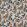 Orange Grove Fabric by James Hare Tangelo Blue