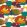 Parade Fabric by Casamance Orange brulee topaze