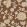 Persian Poppy Fabric by Volga Linen Bronze/Natural