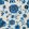 Persian Poppy Fabric by Volga Linen Cornflower Blue