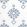 Province Medallion Fabric by Thibaut Navy