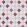 Quilted Harlequin Fabric by Barneby Gates Patchwork Rose