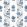 Ribbon Floral Fabric by Thibaut Blue and White