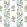 Ribbon Floral Fabric by Thibaut Seaglass and Gold