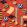 Rosso Giallo Fabric by MINDTHEGAP Red