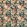 Dahlia And Rosehip Velvets Fabric by Sanderson Teal / Russet