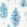 Fernery Wallpaper by Sanderson China Blue