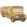 School bus Rug by Lorena Canals Honey