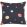 Solar System Cushion 50 x 50cm by Villa Nova Blue