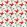 Spring Rhythm Linen Fabric by Ottoline Red