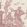 Toile Baptiste Fabric by Lewis & Wood Cerise
