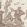 Toile Baptiste Fabric by Lewis & Wood Marron
