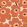 Unikko Wallpaper by Marimekko Orange