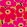 Unikko Metallic Wallpaper by Marimekko Pink/Red