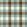 Watercolour Check Fabric by Ian Mankin Brown/Mist