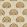 Wild Tulip Fabric by Sanderson Amber/Cream