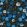 Wiltshire Blossom in Wellington Velvet Fabric by Liberty Lapis Dark