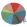 Woolable Pie Chart Rug by Lorena Canals Multicoloured