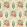 Desert Flower II Fabric by Zoffany Crimson/Teal