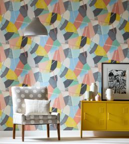 Abstract Geo Wallpaper by Ohpopsi Pastel Pop