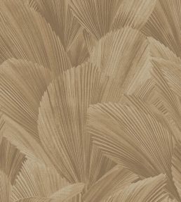 Abstract Leaves Wallpaper by Eijffinger Brown/Taupe